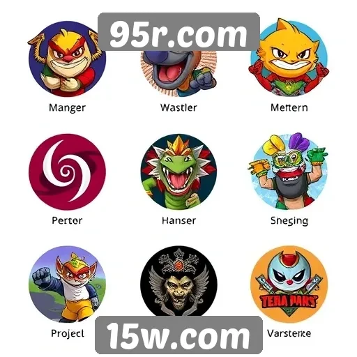 Desempenho de jogos populares em 95r.com